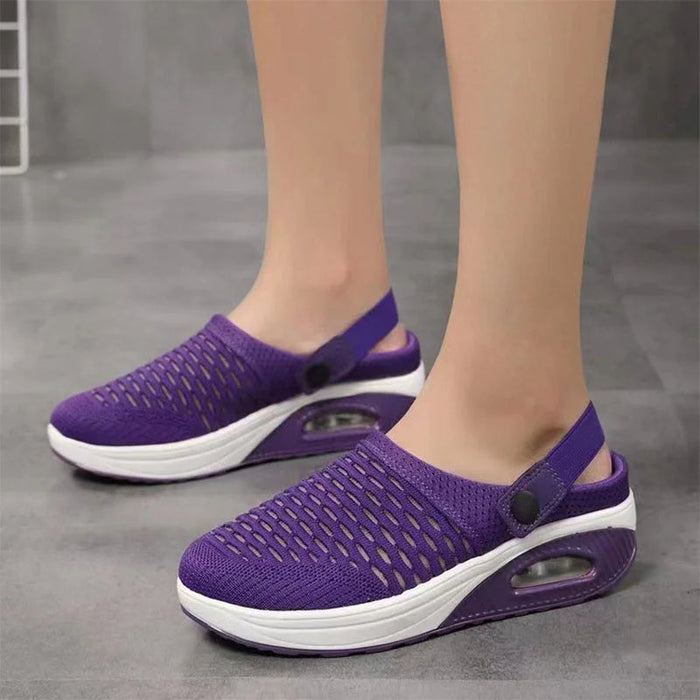 Women's Walking Shoes Air Cushion Slip-On Shoes