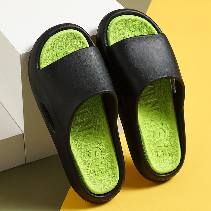 The Slick Thick Summer Slip-on Beach Slides