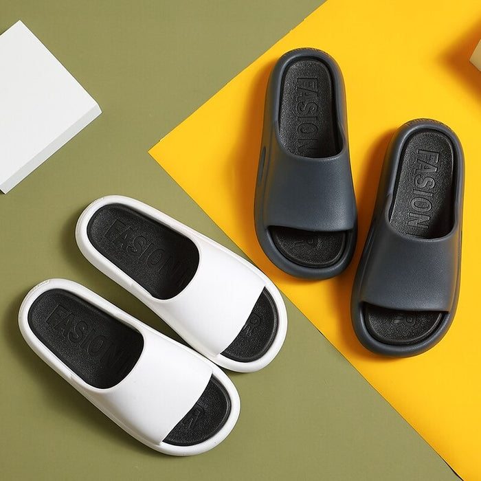 The Slick Thick Summer Slip-on Beach Slides