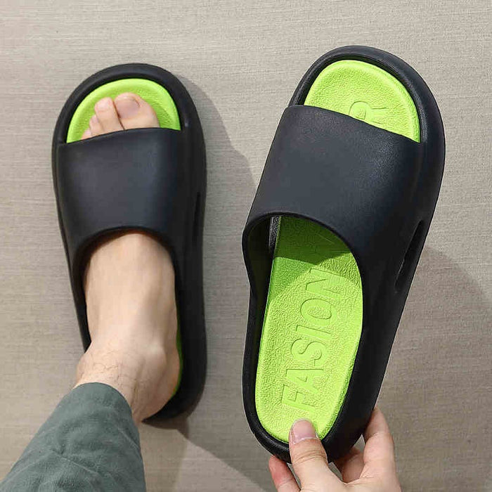 The Slick Thick Summer Slip-on Beach Slides