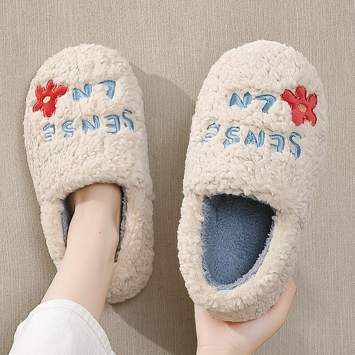 The Text Winter Slippers