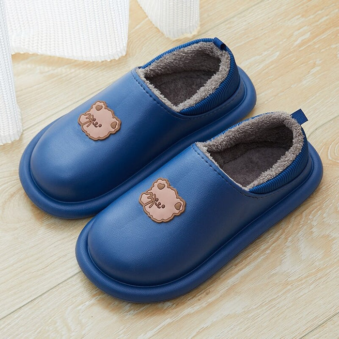 The Cute Colorful Cartoon Bear Slippers