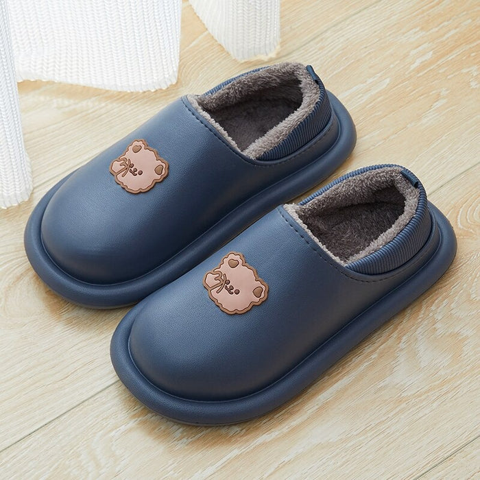 The Cute Colorful Cartoon Bear Slippers