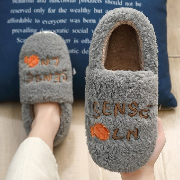 The Text Winter Slippers