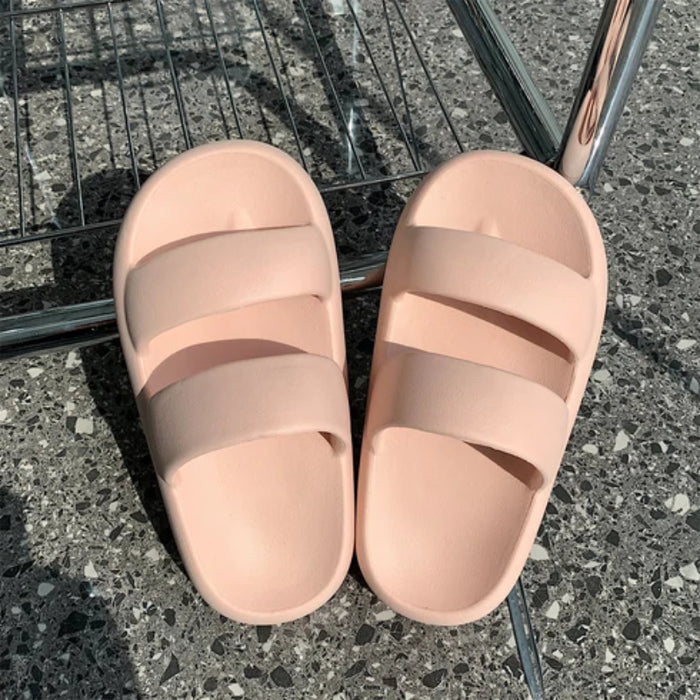 The Jonnie Plain Colored EVA Slides