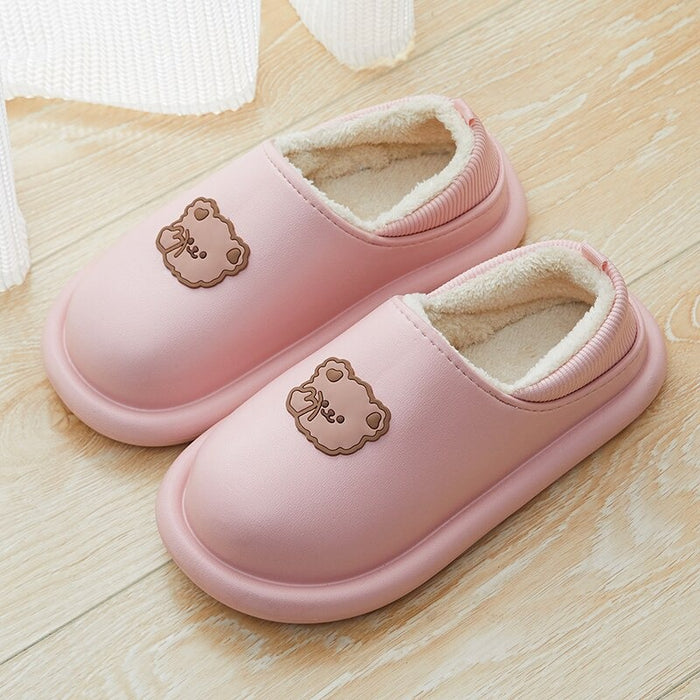 The Cute Colorful Cartoon Bear Slippers