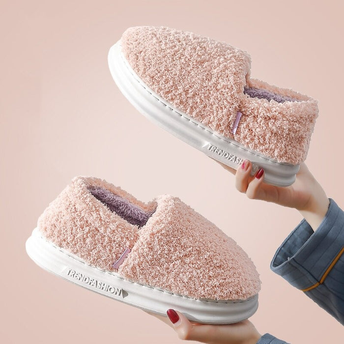 The Soft Plush Winter Slippers for Men and Women