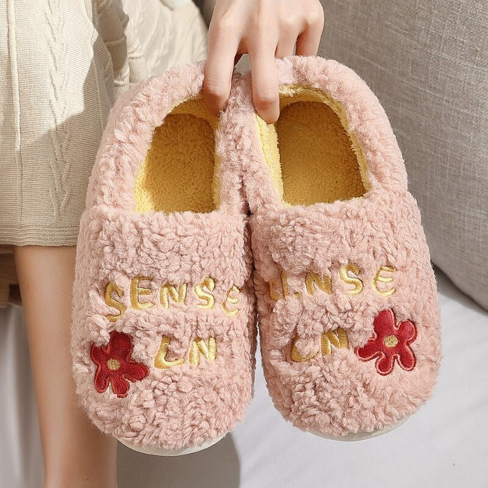 The Text Winter Slippers