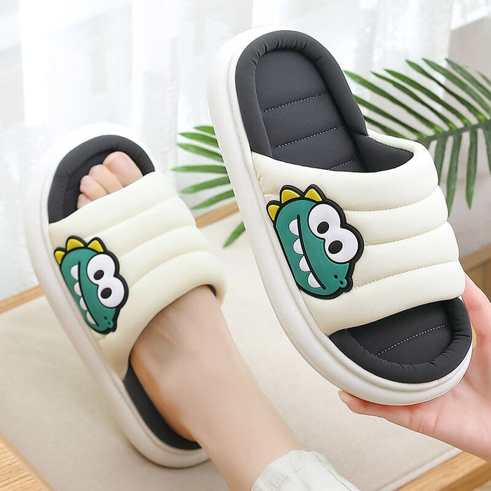 The Adorable Cartoon Dinosaur Patch Slides