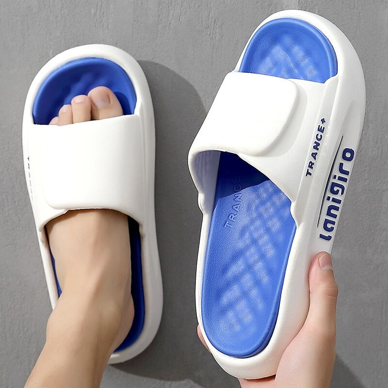 The Velcro Strap Slides – In Style Sandals