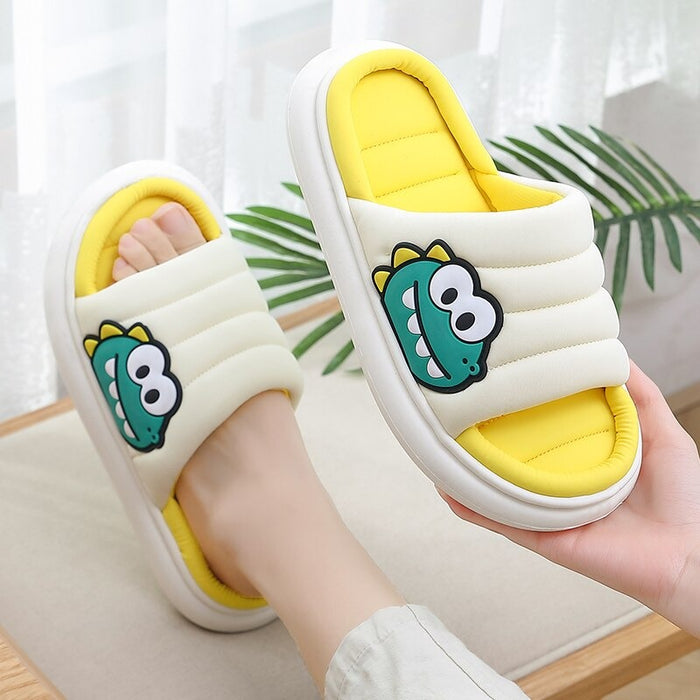 The Adorable Cartoon Dinosaur Patch Slides